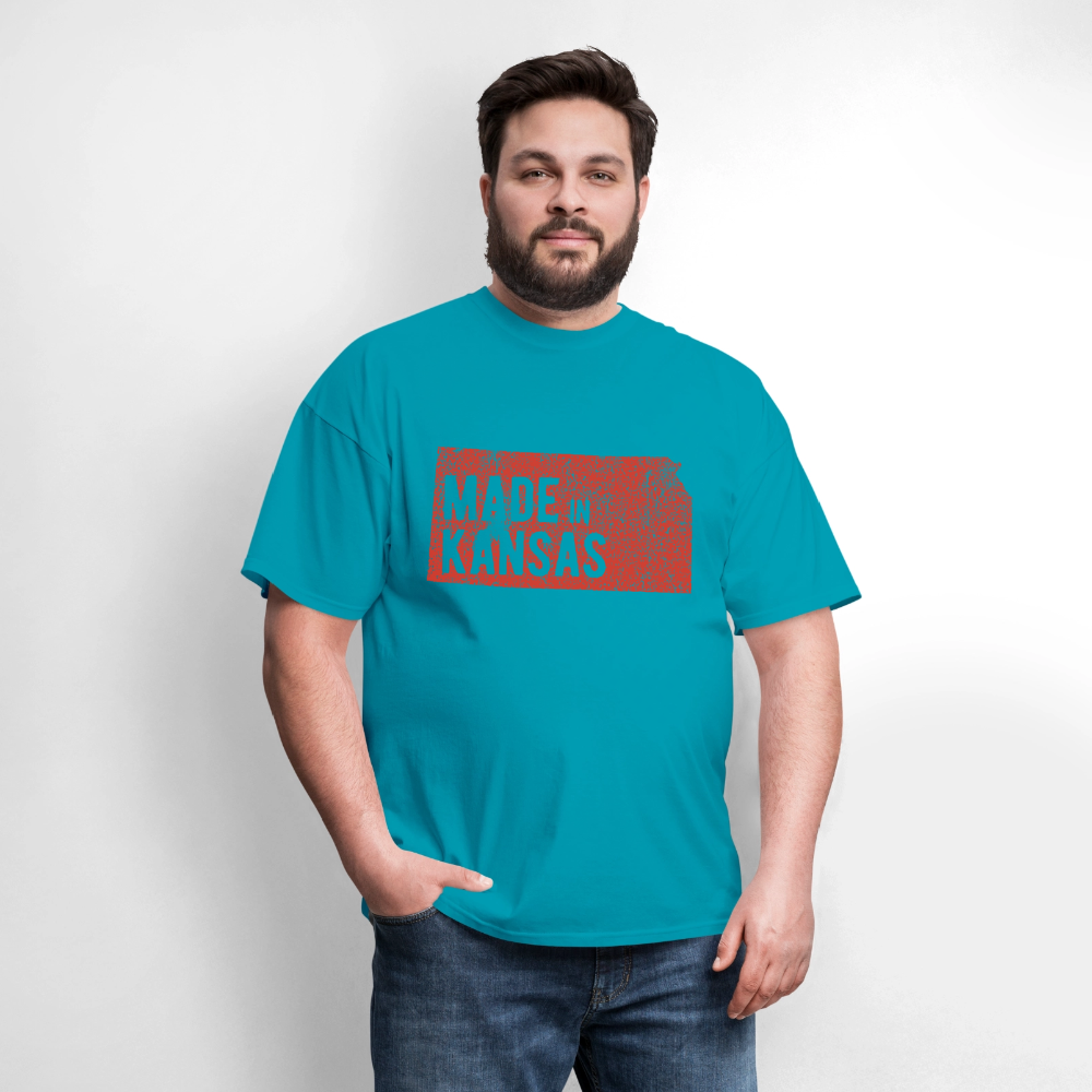 Men's T-Shirt | GILDAN 5000 - turquoise