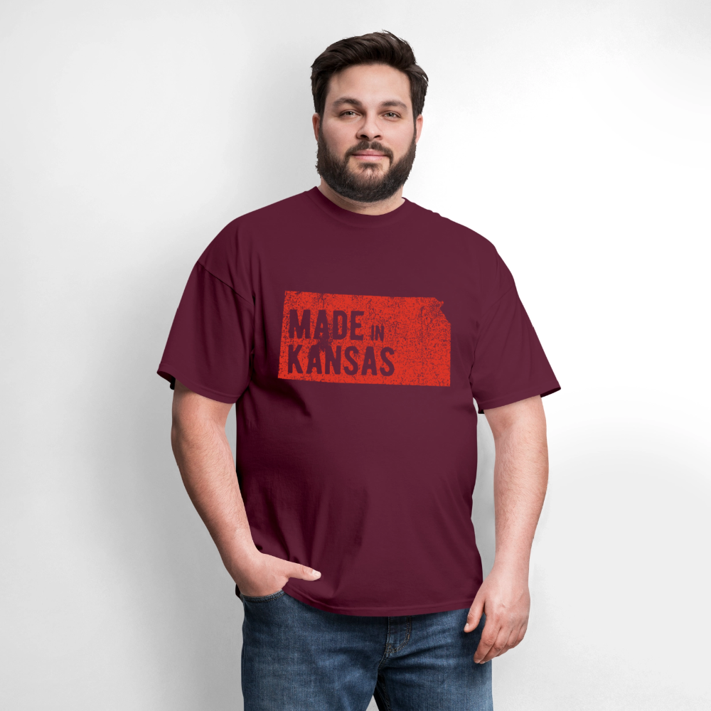 Men's T-Shirt | GILDAN 5000 - burgundy