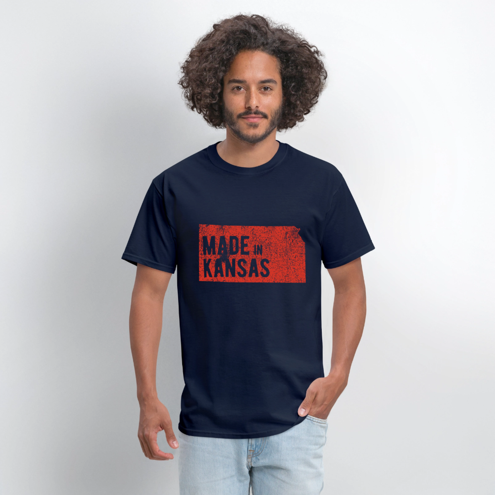 Men's T-Shirt | GILDAN 5000 - navy
