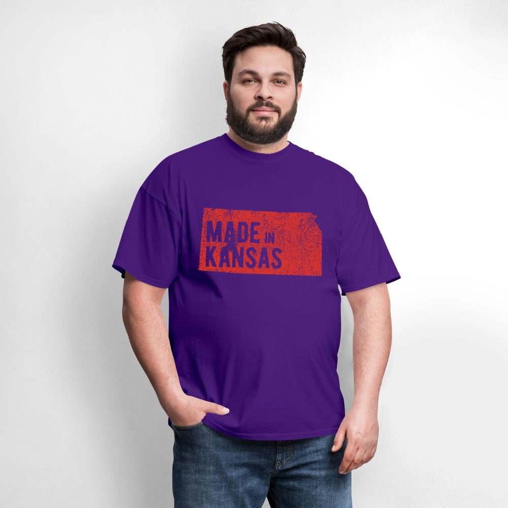 Men's T-Shirt | GILDAN 5000 - purple