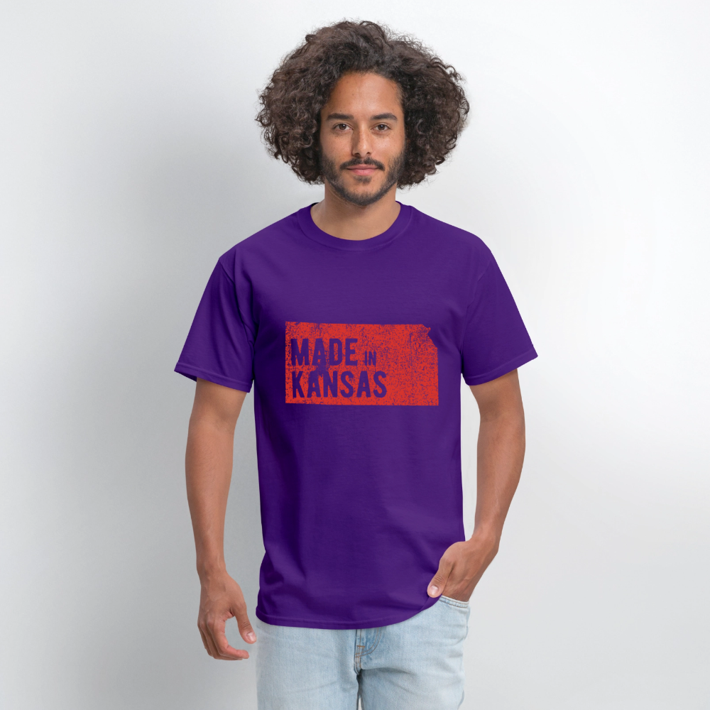 Men's T-Shirt | GILDAN 5000 - purple
