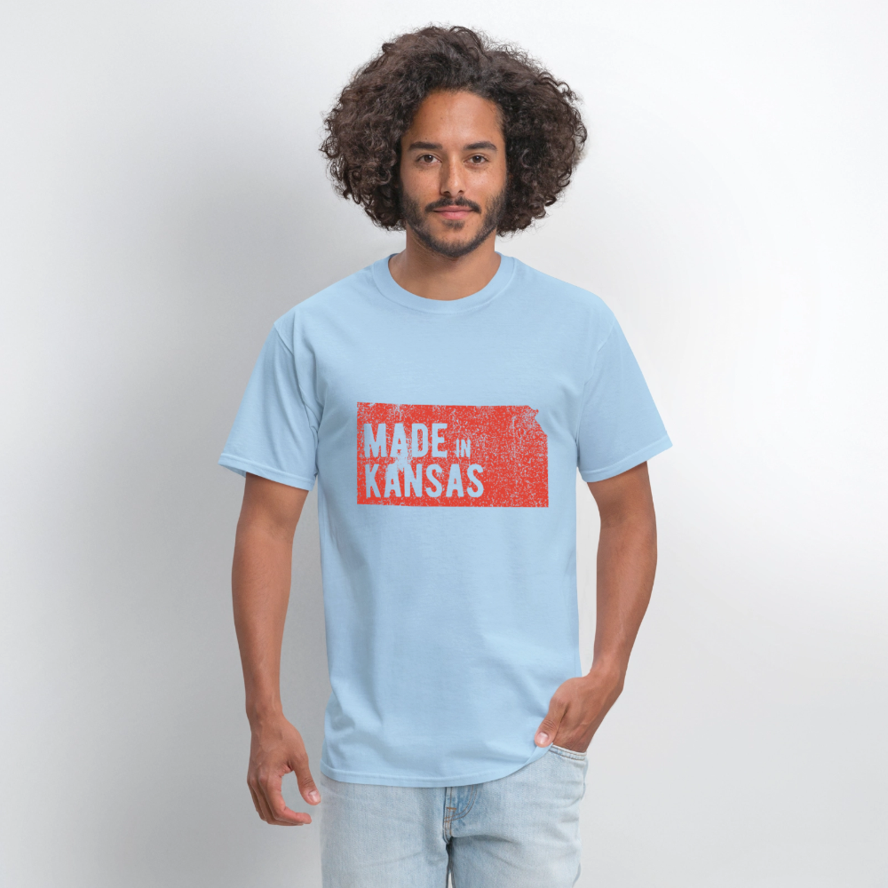 Men's T-Shirt | GILDAN 5000 - powder blue