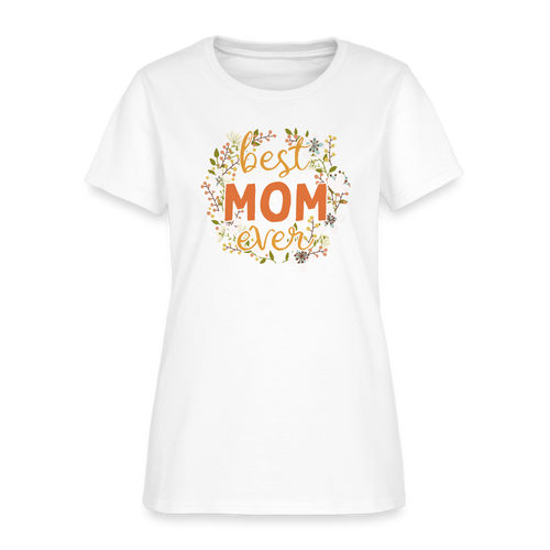 Women's T-Shirt BEST MOM EVER - white