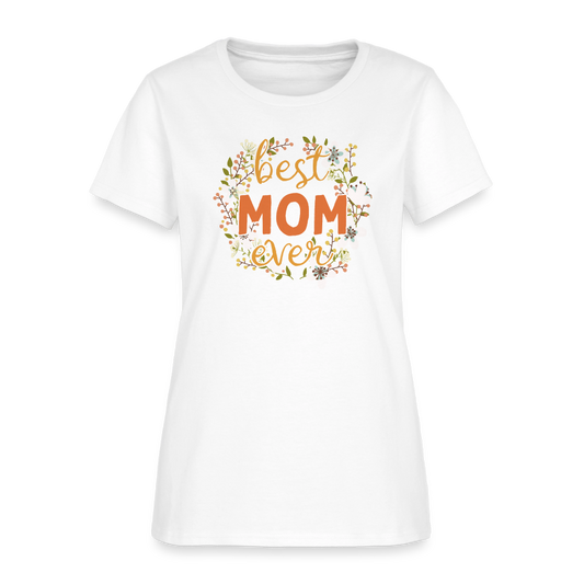 Women's T-Shirt BEST MOM EVER - white