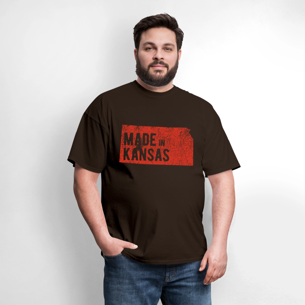 Men's T-Shirt | GILDAN 5000 - brown