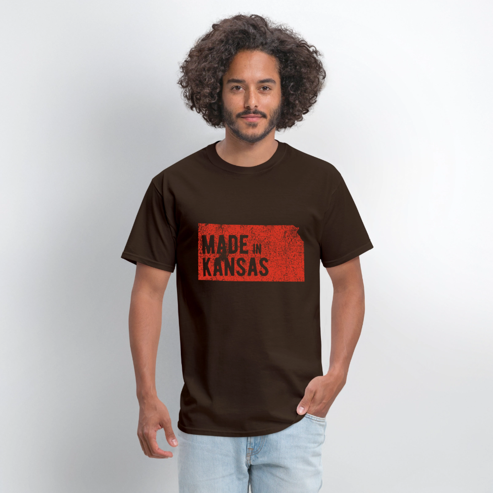 Men's T-Shirt | GILDAN 5000 - brown