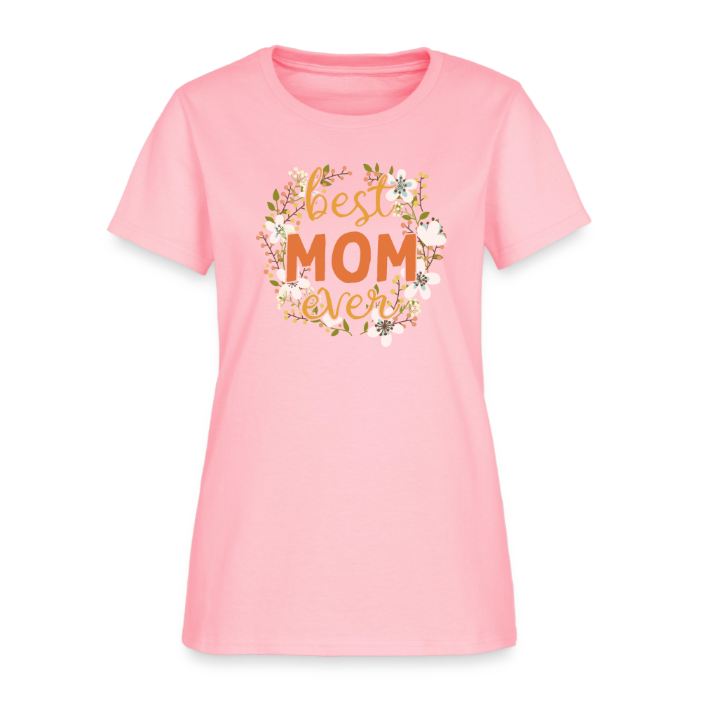 Women's T-Shirt BEST MOM EVER - pink