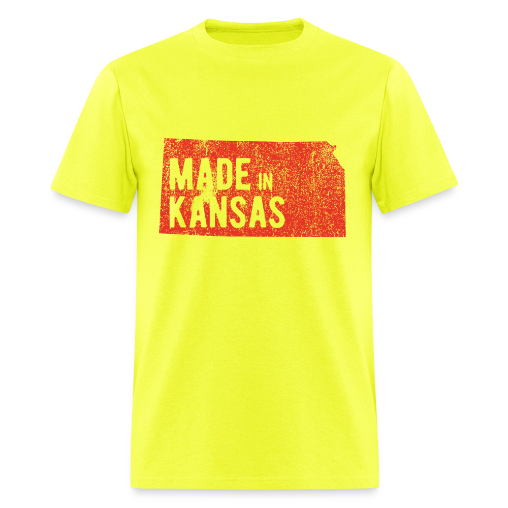 Men's T-Shirt | GILDAN 5000 - safety green