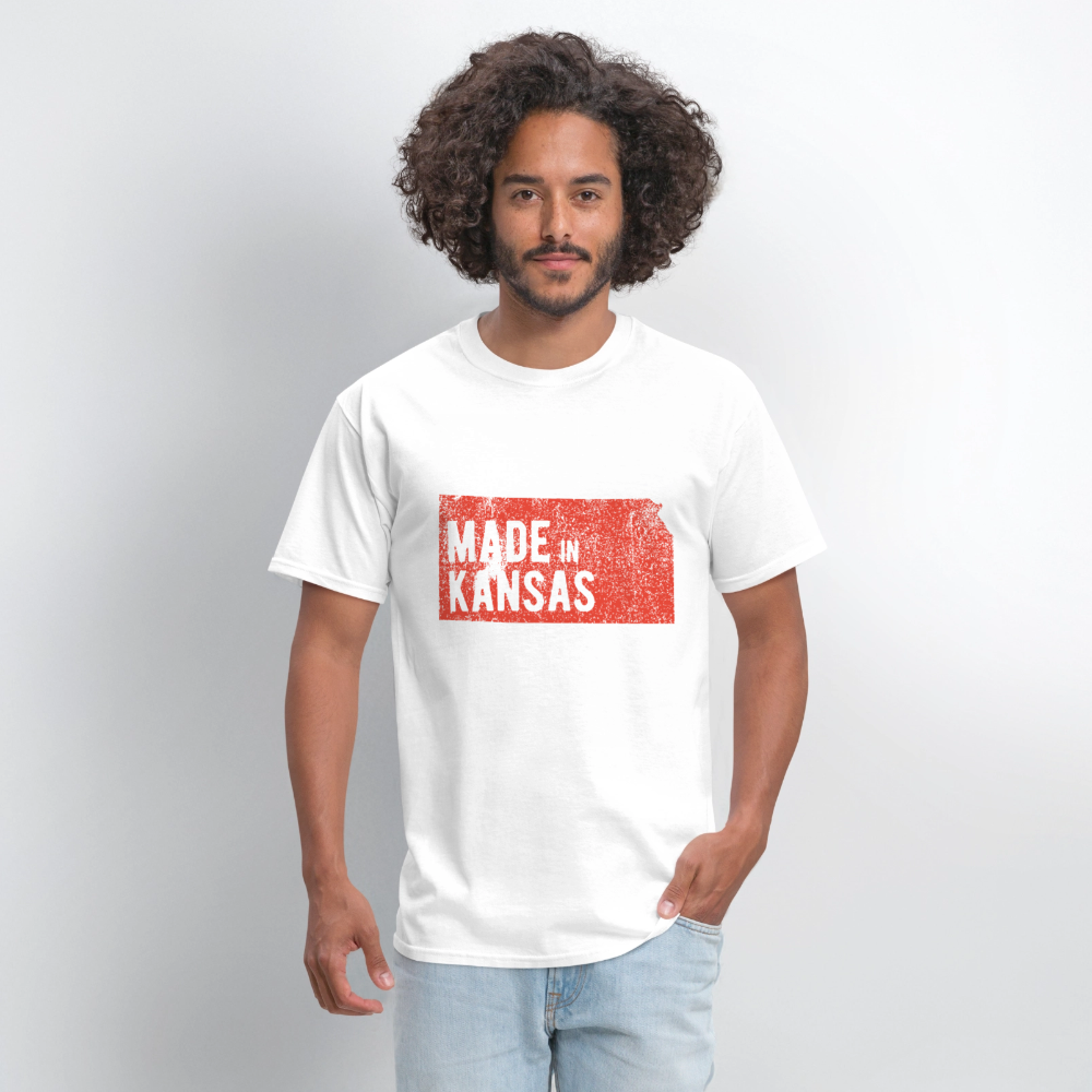 Men's T-Shirt | GILDAN 5000 - white