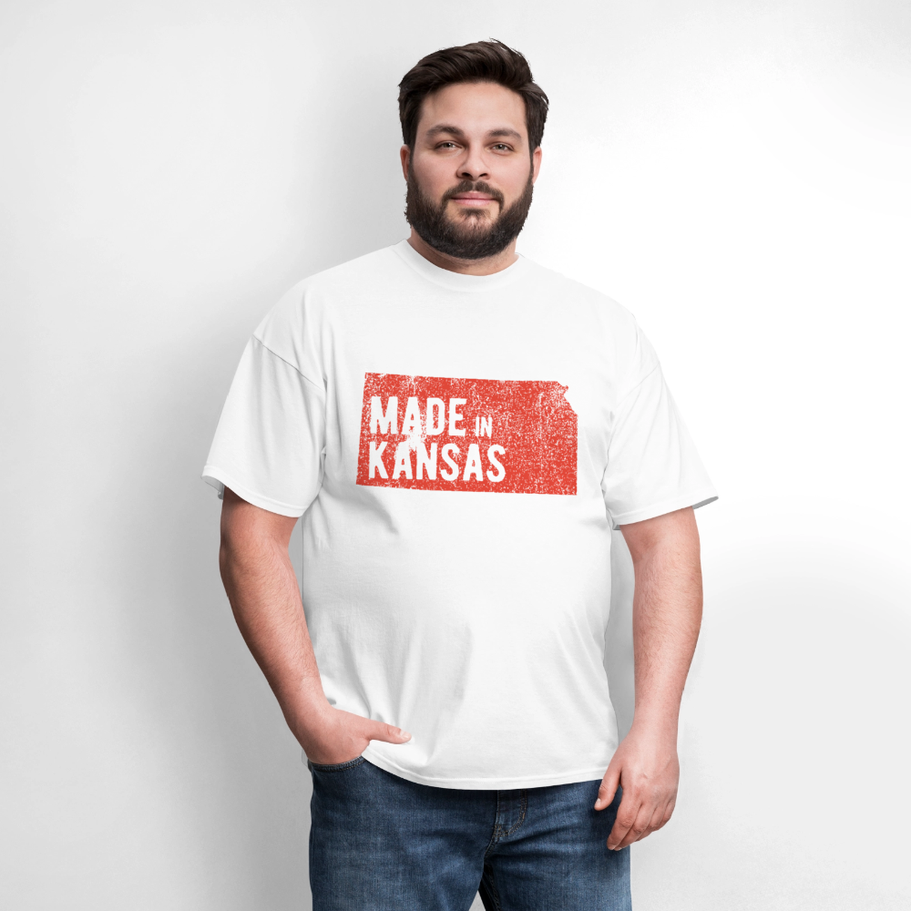 Men's T-Shirt | GILDAN 5000 - white