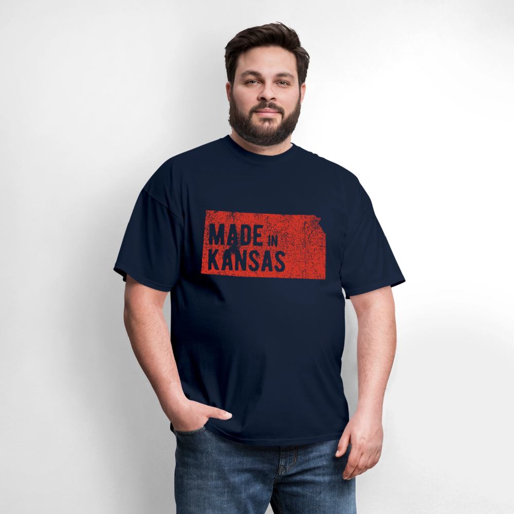 Men's T-Shirt | GILDAN 5000 - navy