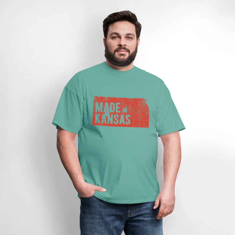 Men's T-Shirt | GILDAN 5000 - aquatic