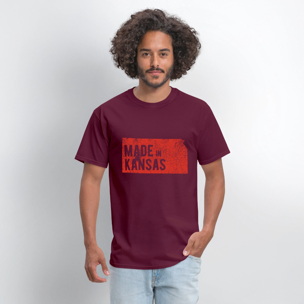 Men's T-Shirt | GILDAN 5000 - burgundy